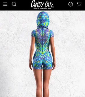 Candy Catz Festival Body Suit thumbnail 2
