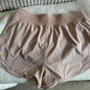 Aritzia Women's Athletic Shorts in Light Brown thumbnail 2