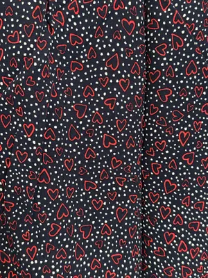 NWT Joules Alissia Dottie Heart Wrap Midi Skirt Size 8 thumbnail 3
