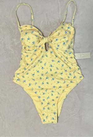 Floral One Piece Swimsuit thumbnail 1
