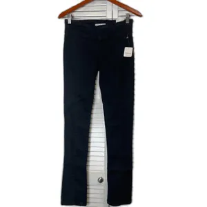 Free People We The Free Black Double Dutch PullOn Slit Skinny Jeans Size XS NWT! thumbnail 5