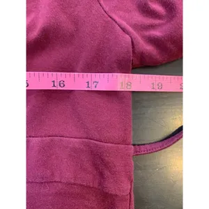 Oh Baby Motherhood Maternity Belted Empire Top Large 3/4 Sleeve‎ V Neck Stretch thumbnail 8
