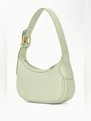 Staud OWEN Bag 100% Cow Leather Pale Jade Original Price $295 thumbnail 3