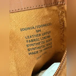 Steve Madden Idonia Boots Womens Size 9 Brown Cognac Suede Ankle Block Heel thumbnail 10