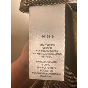 ML Monique‎ Lhuillier Dress Womens 0 Metallic Floral Silk Halter Midi 4412419 thumbnail 7