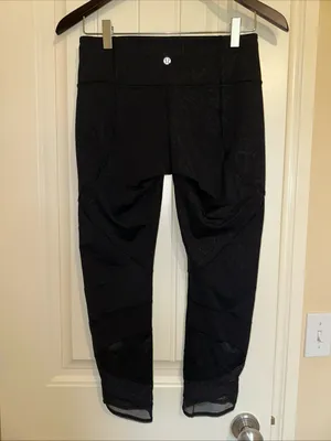 Lululemon Pace Rival Crop Leggings Size 6 thumbnail 4