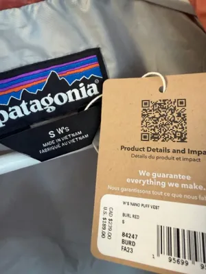Patagonia Nano Puff Jacket Vest, women’s size S thumbnail 7