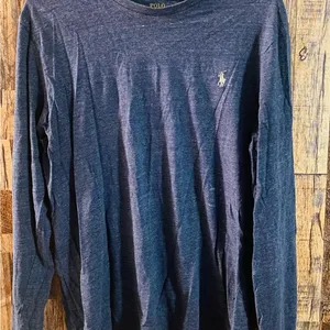 Polo Ralph Lauren Classic Navy Blue Long Sleeve rr thumbnail 2