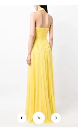 Yellow Prom Dress thumbnail 3