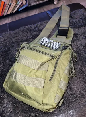 Hunter Green Tactical Shoulder Bag thumbnail 4