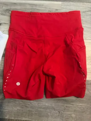 Lululemon Fast and Free HR Short 6” *Pockets Oxford Red 6 NWT thumbnail 2