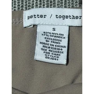 Better‎ Together Women Small Taupe Brown Active Exercise Dress OKJ041 Strappy S thumbnail 5