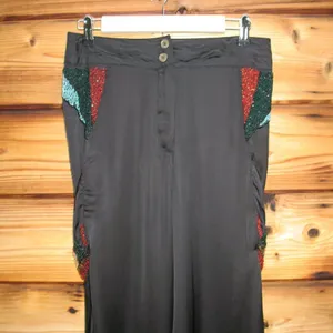 NWT Anthro Raga HTF RARE Beaded Pants thumbnail 6
