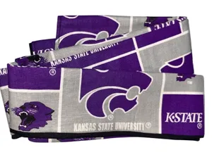 Kansas State University Wildcats‎ Purple Strap Hair Ribbon Bag Strap NWT thumbnail 1