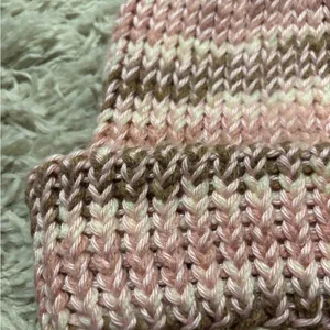 Women’s Cozy Soft Pink Knit Beanie thumbnail 3