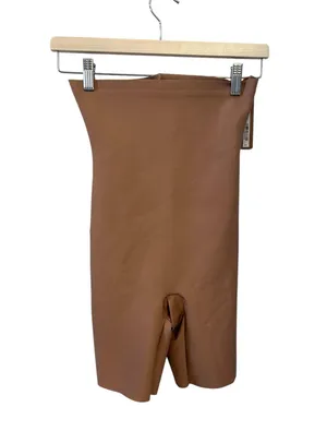 NWT Skims Body High Waisted Mid Thigh Shorts Sienna Large thumbnail 1