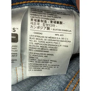 Levi's 501 Original Women's 26x28 Medium Wash Button Fly Distressed Jeans thumbnail 8