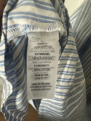 Tommy Hilfiger Dress blue and white striped thumbnail 5