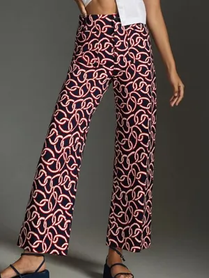 EUC Anthropologie Maeve Collette Ponte Knit Pants Size 25 thumbnail 1
