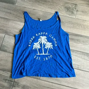 Bella canvas kappa kappa gamma tank top thumbnail 1