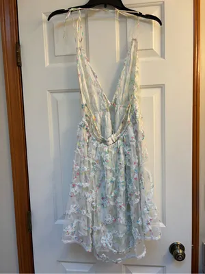 For Love & Lemons Halter Floral Dress thumbnail 2