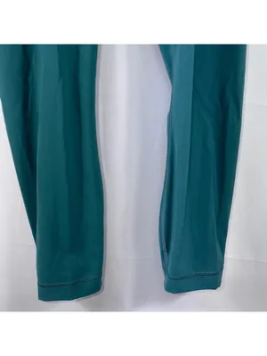 Lululemon Teal High Rise Leggings Size 10 thumbnail 4