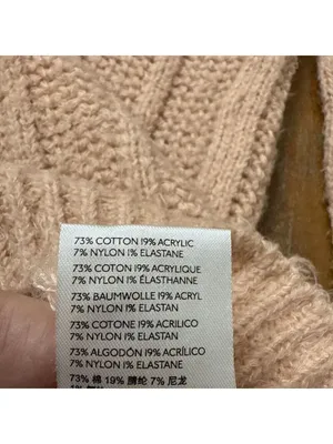 Anthropologie Pilcro Baby Pink V Neck Sweater XS thumbnail 7