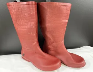 Butterfly Twist Women's Burgundy Shoes/Rain Boots Size 41/9.5 SKU 5930 thumbnail 1