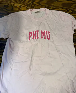 Phi Mu Shirt Comfort Colors thumbnail 1