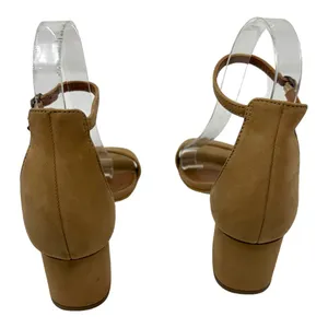 Steve Madden Irenee Tan Suede Block Heel Sandals Size 6.5 thumbnail 5