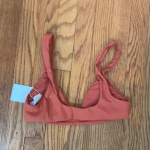 Andie The Delray Rib Bikini Top‎ Swimsuit Ginger size XS NWT thumbnail 4