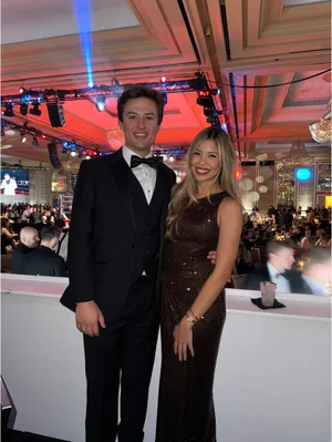 Dillard's Brown Sequin Gown thumbnail 2