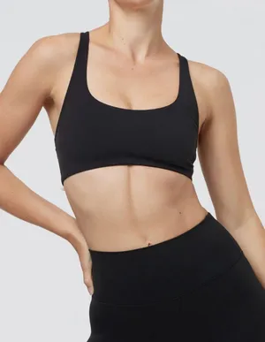 Vuori Black Sports Bra thumbnail 1