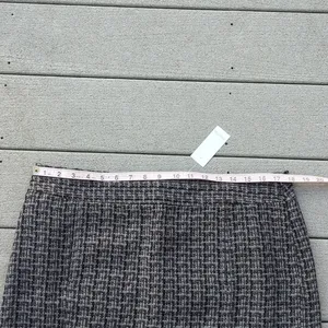 NWT Loft Tweed Patterned Skirt with Front Pockets thumbnail 5