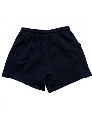 Allwear Organic Cotton Sweat Shorts Natural Black Women's Size Large thumbnail 4