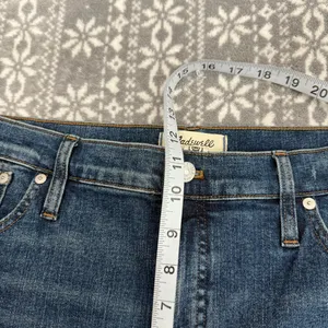Madewell Kick Out Crop‎ Jeans Arlen Wash Size 32 Minimalist Casual Preppy thumbnail 9