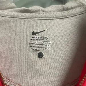 Nike Womens Ohio State Quarter Zip Hoodie Pullover Stretch Size Large Red Gray thumbnail 3