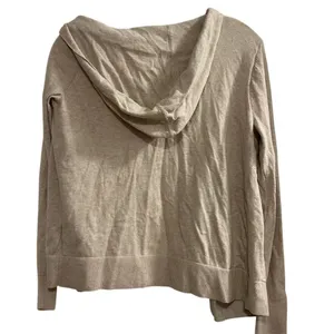 GAP Women's Hooded Open Cardigan Beige Long Sleeve‎ Size S thumbnail 6
