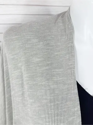 Donni Anthropologie Ribbed Knit Draped Kimono Cardigan Grey One Size Lagenlook thumbnail 5