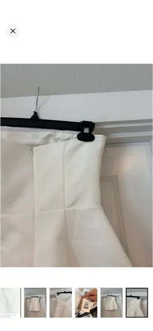 Showpo New Strapless White Playsuit XS thumbnail 9