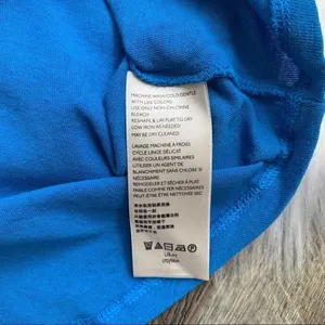 Free People Side Knot Tie Knit Tank Blue Size XS thumbnail 10