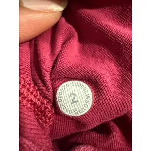 Lululemon Scuba High-Rise Joggers Pink Magenta Cotton Fleece Sweatpants Size 2‎ thumbnail 6