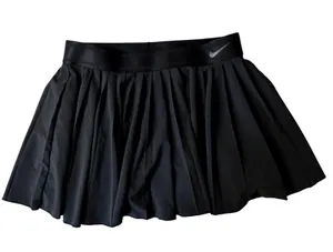 Nike Black Victory Court Tennis Skirt Size Medium Women's 13 inches thumbnail 1