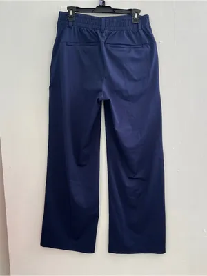 Lands' End Wide-Leg Navy Trousers thumbnail 5