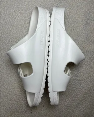Birkenstock Arizona EVA Sandals White Slip On Water Resistant Size 38 thumbnail 1
