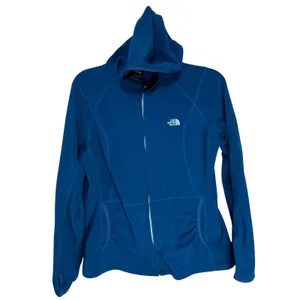The‎ North Face Womens Blue Full Zip Fleece Hoodie Jacket XL NF0A3LPD thumbnail 2
