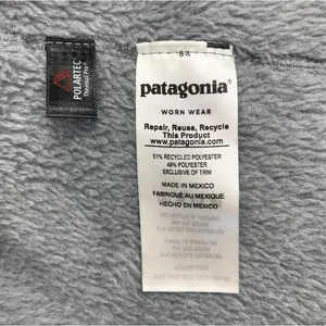 PATAGONIA Re-Tool Snap-T Fleece Pullover Women M Gray Outdoor Travel Timeless thumbnail 11