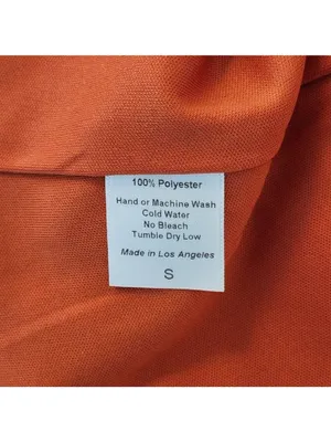 Lucy in the Sky Orange One Shoulder Mini Dress Size Small thumbnail 8
