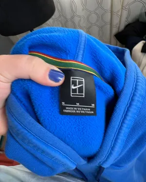 Nike court Pullover Crop Sweatshirt Hoodie thumbnail 8