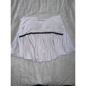 Goldhinge Pleated Skort Womens Size S White Tennis Pickleball Skirt thumbnail 7